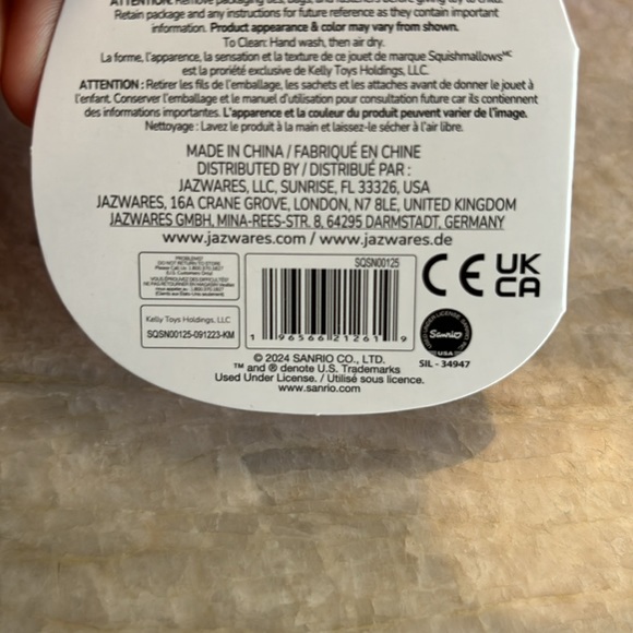 My Melody Squishmallow Valentine’s Day 8” Plush NWT - Picture 5 of 5